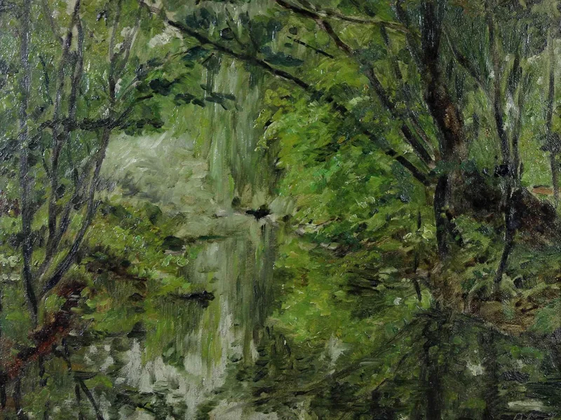 1865-Albert Herzfeld - Stagno